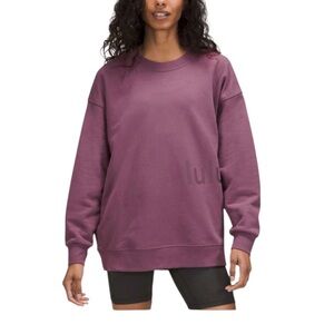 Lululemon Perfectly Oversized Crew Graphic